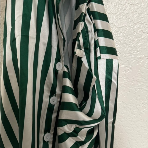 Stripe Set Satin Pajamas - Picture 7 of 8